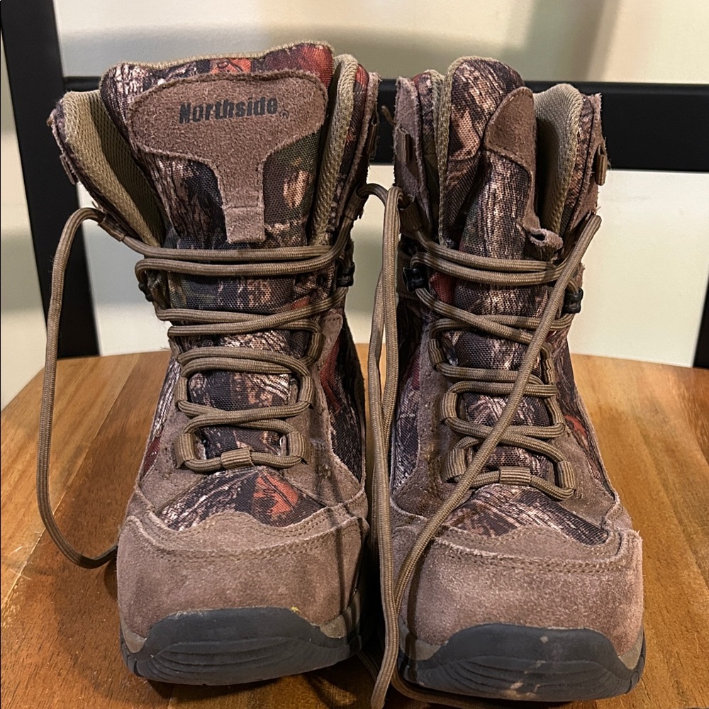 Northside Kids Camouflage Outdoor Boots